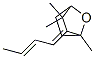 2-[(1E,2E)-2-Buten-1-ylidene]-1,3,3-trimethyl-7-oxabicyclo[2.2.1]heptane Struktur