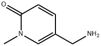 5-(Aminomethyl)-1-methyl-2(1H)-pyridinone Struktur