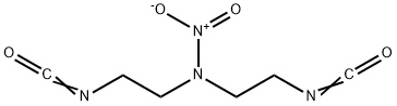 (Nitroimino)diethylenediisocyanate Struktur