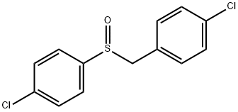 CHLORBENSID SULFOXIDE PESTANAL  100 MG Struktur