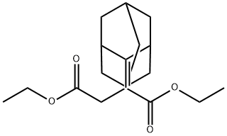 DIETHYL 2-ADAMANTYLIDENESUCCINATE Struktur