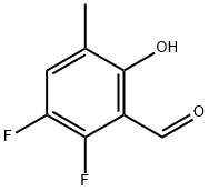 2,3-Difluoro-6-Hydroxy-5-Methylbenzaldehyde96% Struktur