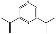 Pyrazine, 2-(1-methylethenyl)-6-(1-methylethyl)- (9CI) Struktur