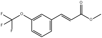 3-[3-(Trifluoromethoxy)phenyl]-2-propenoic acid methyl ester Struktur