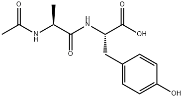 acetylalanyltyrosine Struktur