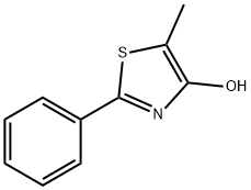 5-methyl-2-phenyl-4-Thiazolol Struktur