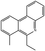 Phenanthridine, 6-ethyl-7-methyl- (9CI) Struktur