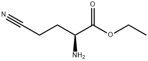 Butanoic acid, 2-amino-4-cyano-, ethyl ester, (2S)- (9CI) Struktur