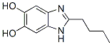 1H-Benzimidazole-5,6-diol, 2-butyl- (9CI) Struktur