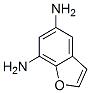 5,7-Benzofurandiamine(9CI) Struktur