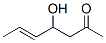 5-Hepten-2-one, 4-hydroxy-, (5E)- (9CI) Struktur