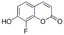 2H-1-Benzopyran-2-one,  8-fluoro-7-hydroxy- Struktur