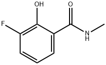 Benzamide,  3-fluoro-2-hydroxy-N-methyl- Struktur