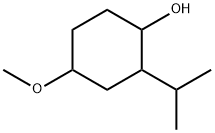 Cyclohexanol, 4-methoxy-2-(1-methylethyl)- (9CI) Struktur