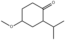 Cyclohexanone, 4-methoxy-2-(1-methylethyl)- (9CI) Struktur