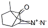 3-diazobornane-2-one Struktur