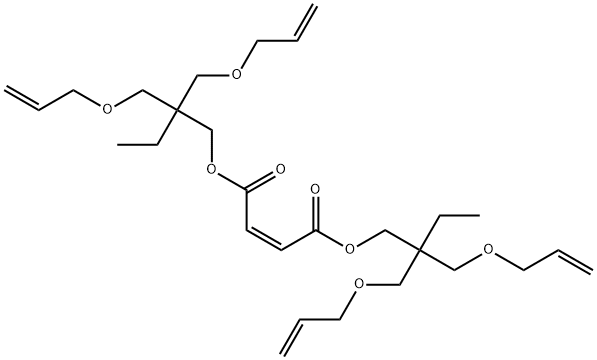 bis[2,2-bis[(allyloxy)methyl]butyl] maleate Struktur