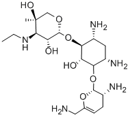 Etisomicin Struktur