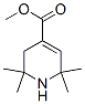 1,2,3,6-Tetrahydro-2,2,6,6-tetramethyl-4-pyridinecarboxylic acid methyl ester Struktur