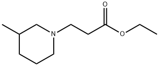 ETHYL 3-METHYL-1-PIPERIDINEPROPIONATE, 95 Struktur