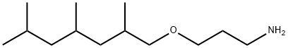 3-(2,4,6-Trimethylheptyloxy)-1-propanamine Struktur