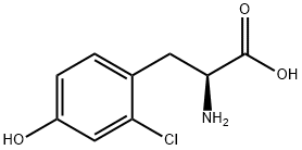 3-CHLORO-L-TYROSINE Struktur