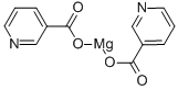 3-Pyridinecarboxylic acid magnesium salt Struktur