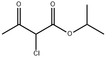 isopropyl 2-chloroacetoacetate Struktur