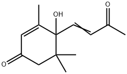 1-HYDROXY-4-KETO-2-IONONE Struktur