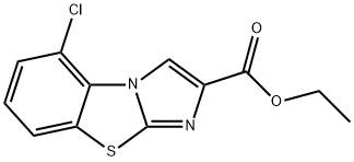 5-CHLOROIMIDAZO[2,1-B]BENZOTHIAZOLE-2-CARBOXYLIC ACID ETHYL ESTER Struktur