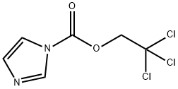 2,2,2-Trichloroethyl 1H-imidazole-1-carboxylate Struktur