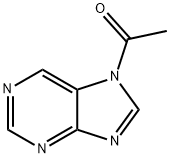 7H-Purine, 7-acetyl- (9CI) Struktur