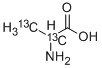 DL-ALANINE-2,3-13C2 Struktur