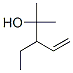 3-ethyl-2-methylpent-4-en-2-ol Struktur