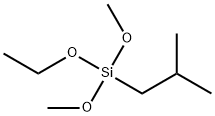 Ethoxydimethoxy(2-methylpropyl)silane Struktur