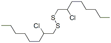 bis(2-chlorooctyl) disulphide Struktur