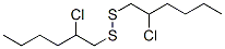 Bis(2-chlorohexyl) persulfide Struktur