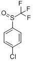 4-(TRIFLUOROMETHYLSULFINYL)CHLOROBENZENE Struktur