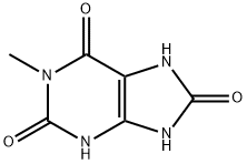 1-METHYLURIC ACID Struktur