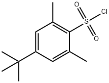 4-TERT-BUTYL-2,6-DIMETHYLBENZENESULFONYL CHLORIDE Struktur