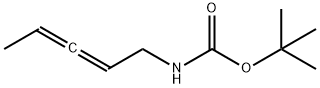 Carbamic acid, 2,3-pentadienyl-, 1,1-dimethylethyl ester (9CI) Struktur