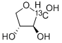 D-[1-13C]THREOSE Struktur