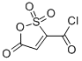 5H-1,2-Oxathiole-3-carbonylchloride,5-oxo-,2,2-dioxide(9CI) Struktur