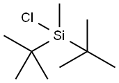 DI-T-BUTYLMETHYLCHLOROSILANE Struktur