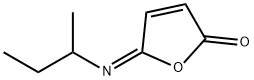 2(5H)-Furanone, 5-[(1-methylpropyl)imino]-, (5E)- (9CI) Struktur