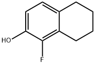 2-Naphthalenol,  1-fluoro-5,6,7,8-tetrahydro- Struktur