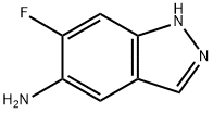 6-Fluoro-1H-indazol-5-amine Struktur