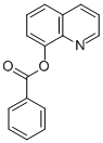 8-HYDROXYQUINOLINE BENZOATE Struktur