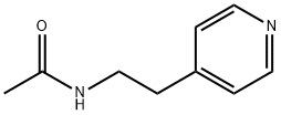 N-(2-PYRIDIN-4-YL-ETHYL)-ACETAMIDE Struktur