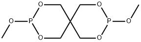 3,5-Dimethoxy-2,4,8,10-tetraoxa-3,9-diphosphaspiro[5.5]undecane Struktur